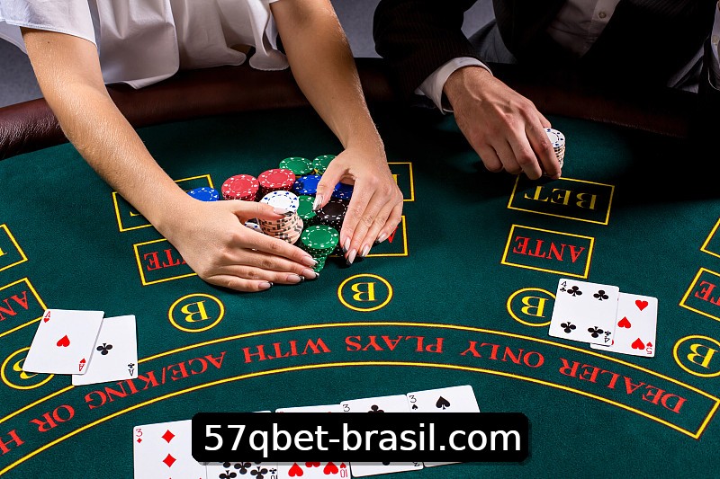 Mesa de Blackjack 57qbet
